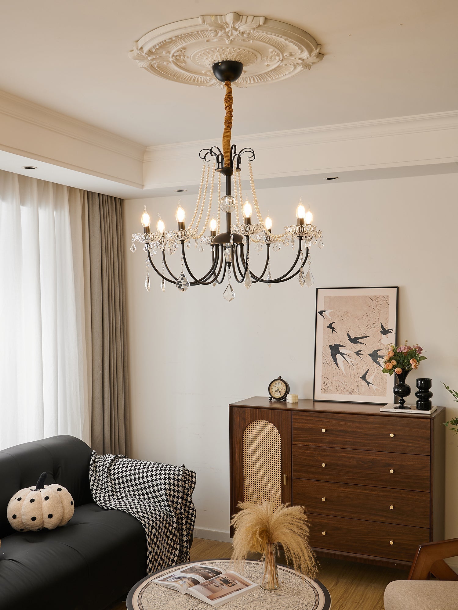 Ivinila Lustre Classique Postmoderne de Luxe en Cristal - Neutralighting