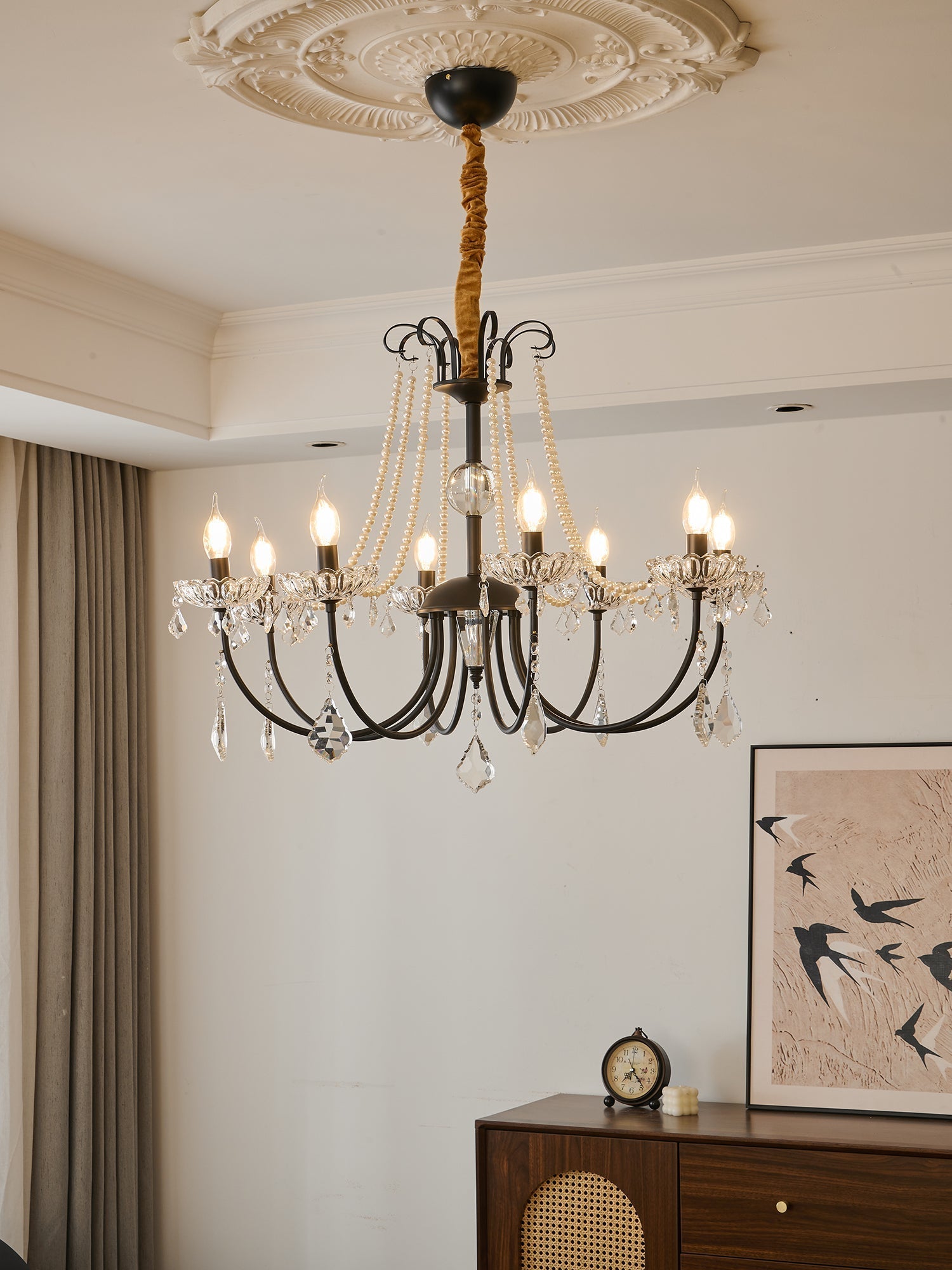 Ivinila Lustre Classique Postmoderne de Luxe en Cristal - Neutralighting