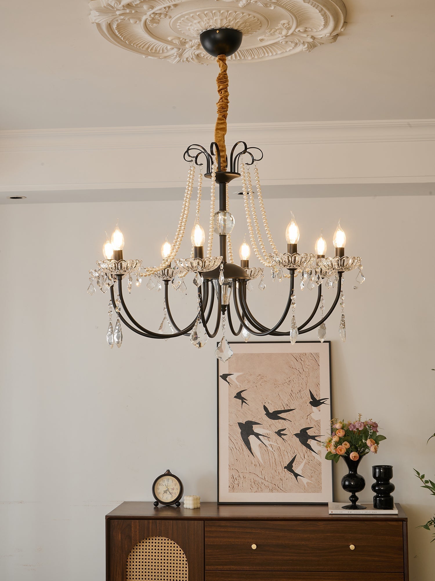 Ivinila Lustre Classique Postmoderne de Luxe en Cristal - Neutralighting