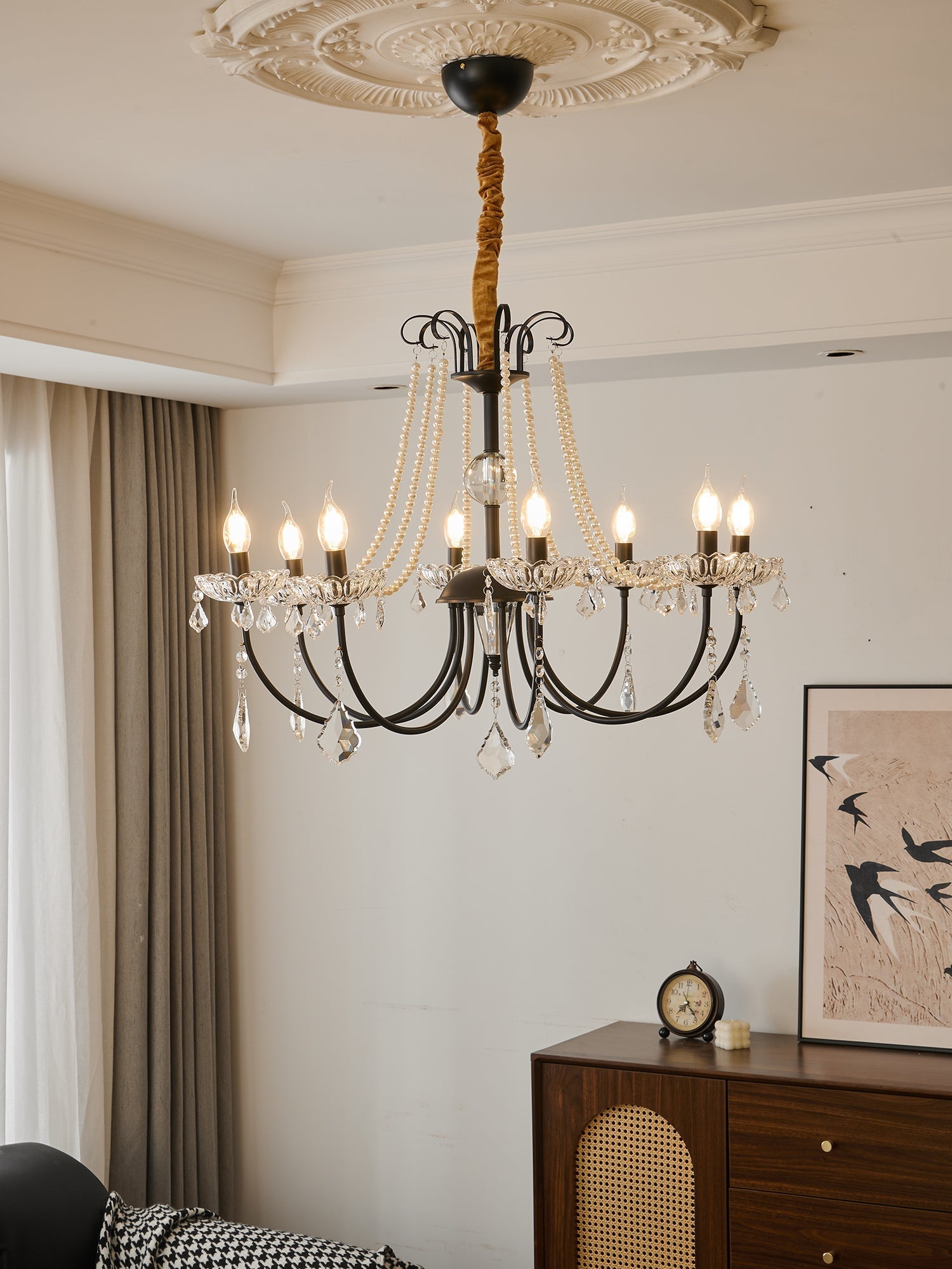 Ivinila Lustre Classique Postmoderne de Luxe en Cristal - Neutralighting