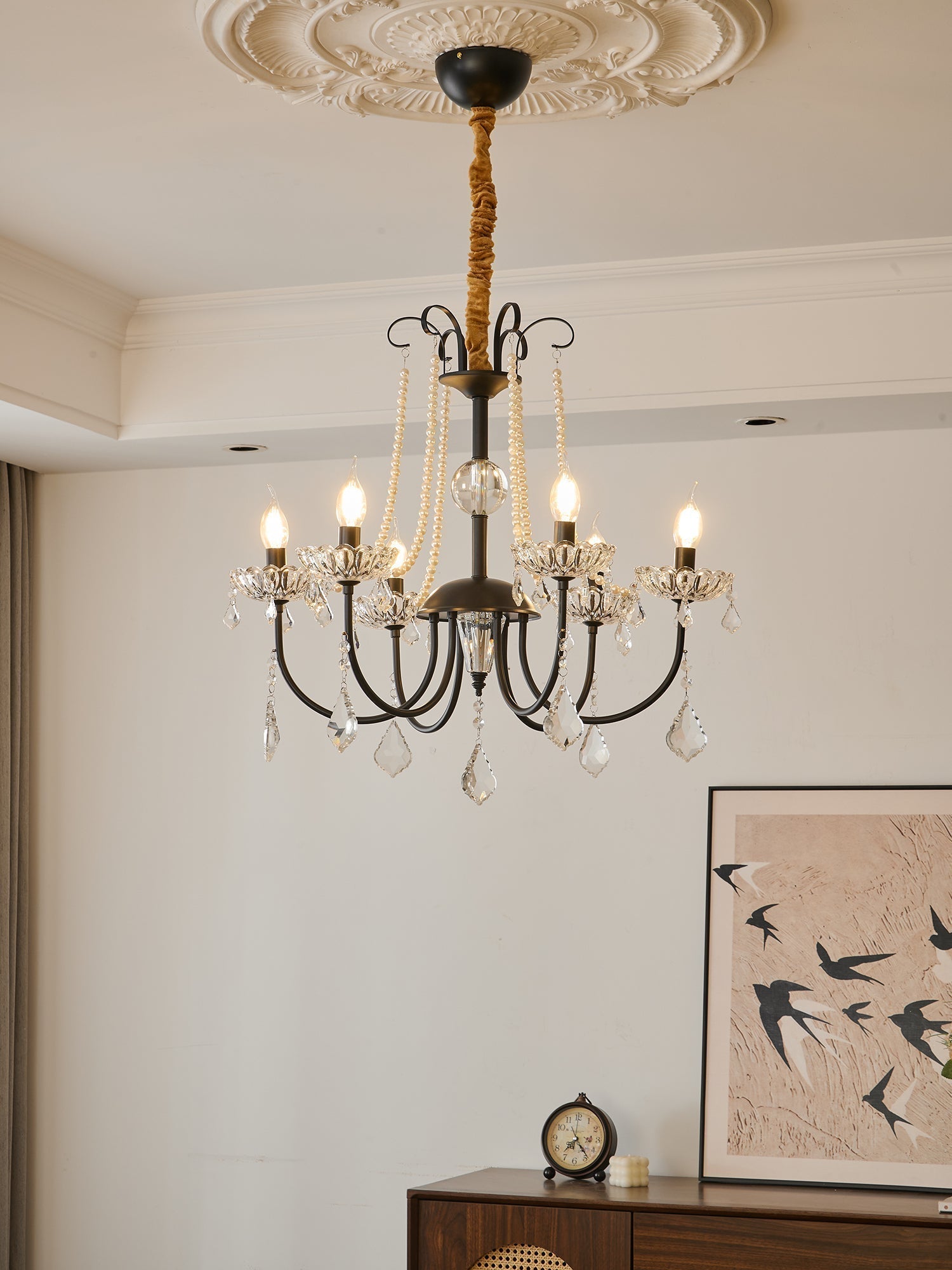 Ivinila Lustre Classique Postmoderne de Luxe en Cristal - Neutralighting