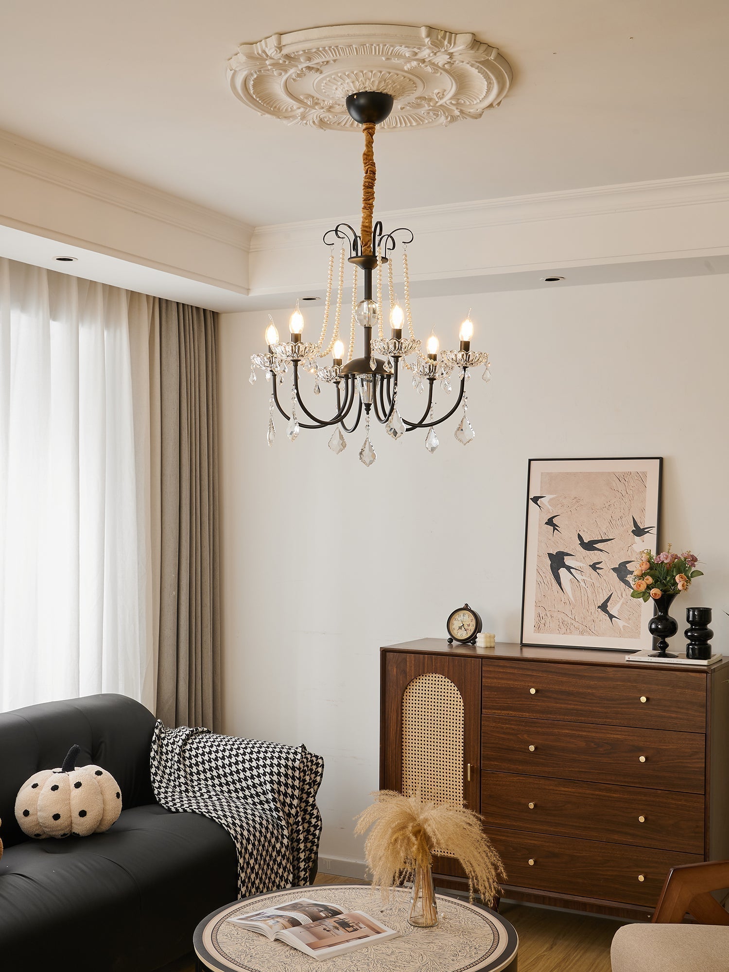Ivinila Lustre Classique Postmoderne de Luxe en Cristal - Neutralighting
