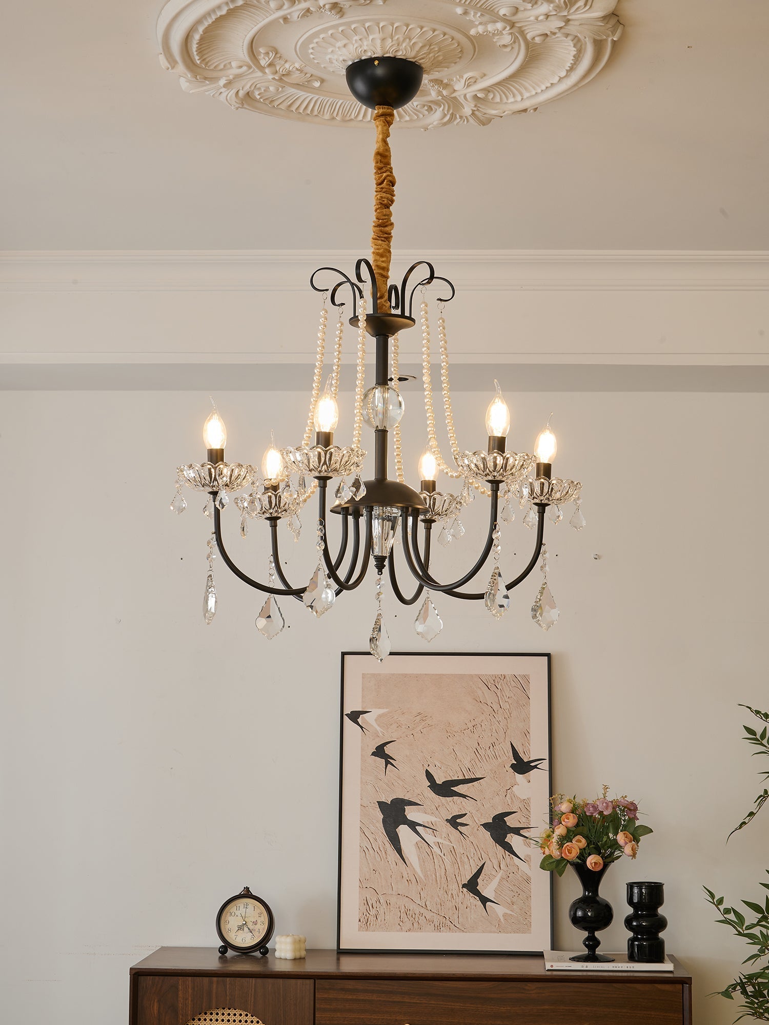 Ivinila Lustre Classique Postmoderne de Luxe en Cristal - Neutralighting