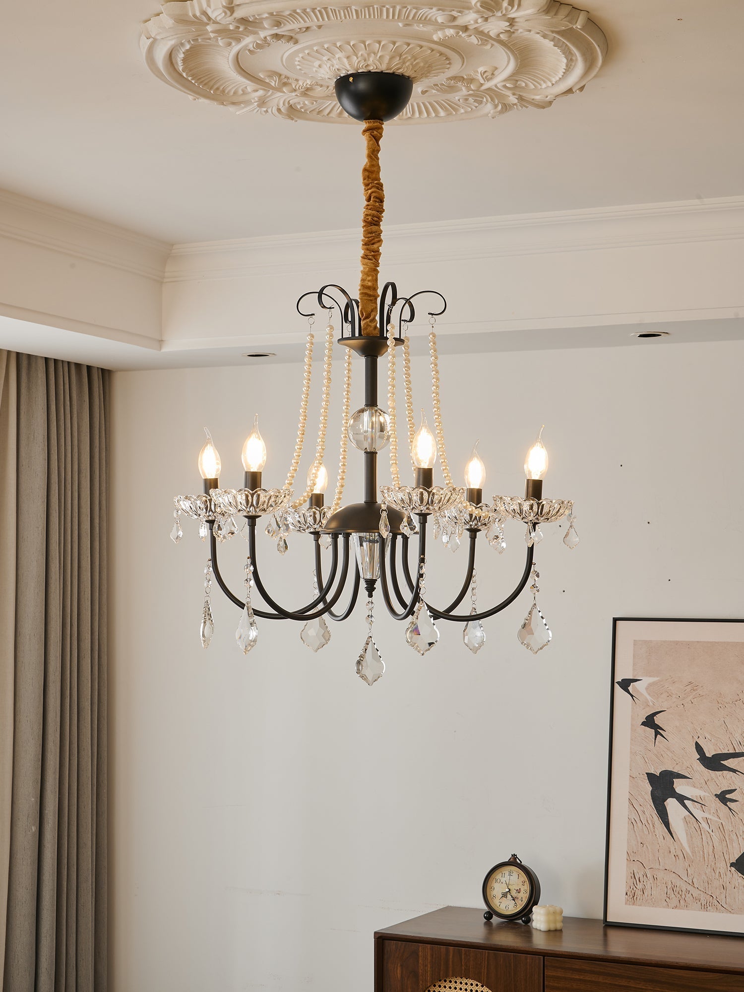 Ivinila Lustre Classique Postmoderne de Luxe en Cristal - Neutralighting