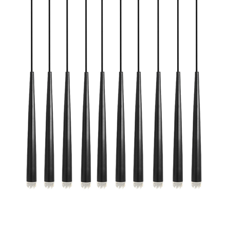 Aurance Lustre avec abat-jours en laiton poli et cristal Minimaliste - Neutralighting