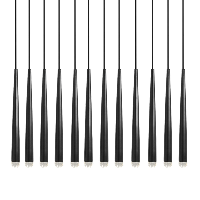 Aurance Lustre avec abat-jours en laiton poli et cristal Minimaliste - Neutralighting