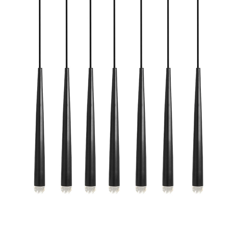 Aurance Lustre avec abat-jours en laiton poli et cristal Minimaliste - Neutralighting