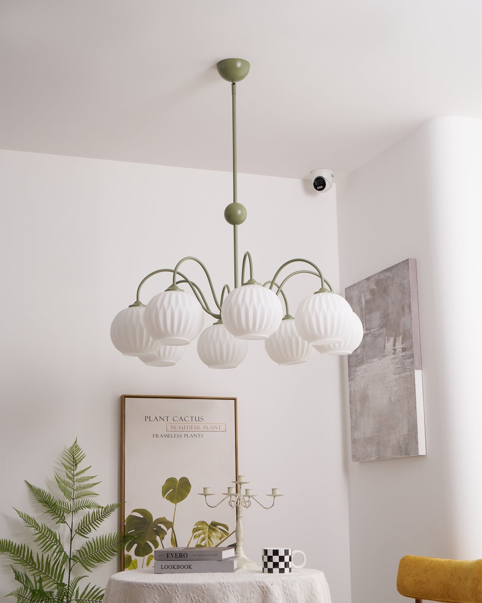 Unoryra Individual Creativity Metal Glass Chandelier - Lamp Copper