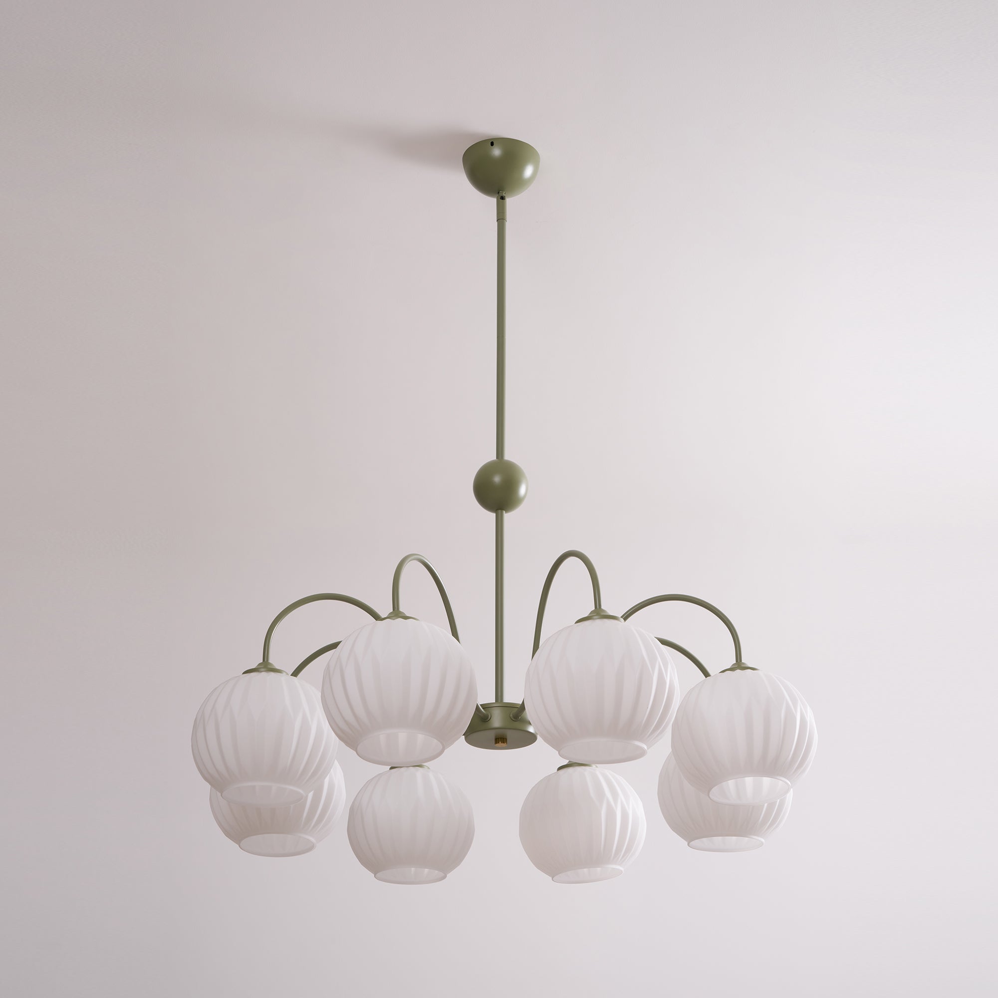 Unoryra Individual Creativity Metal Glass Chandelier - Lamp Copper