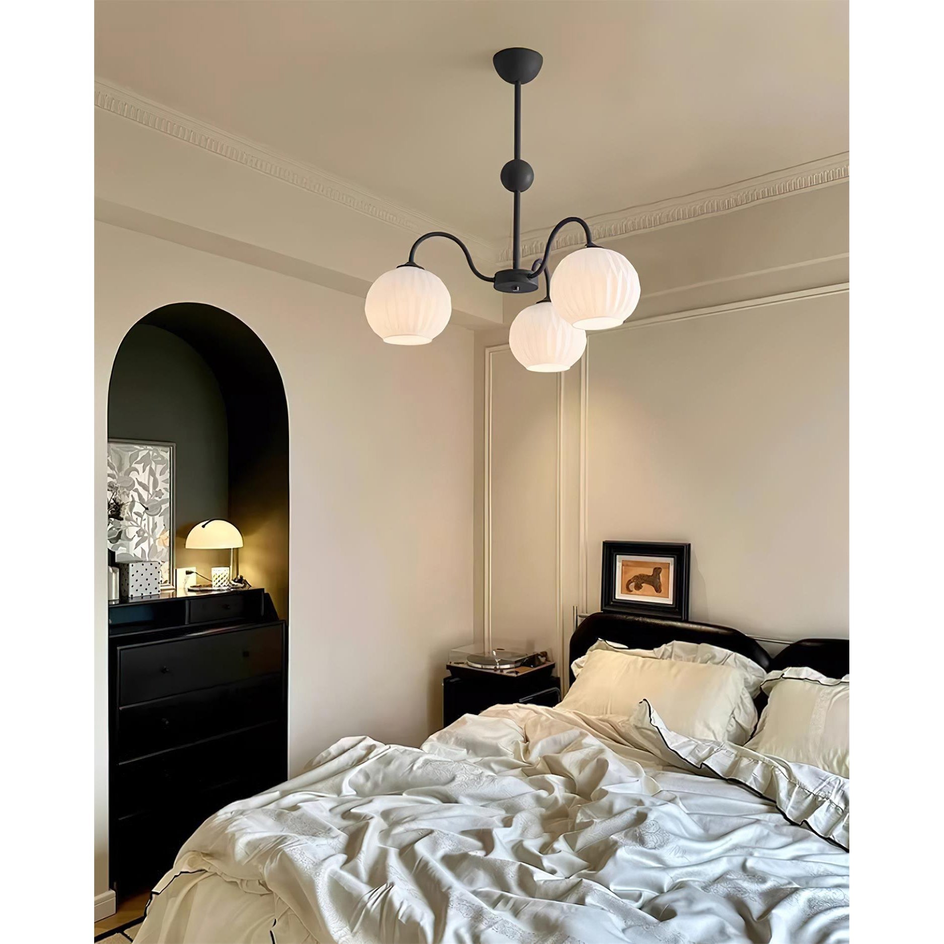 Unoryra Individual Creativity Metal Glass Chandelier - Lamp Copper