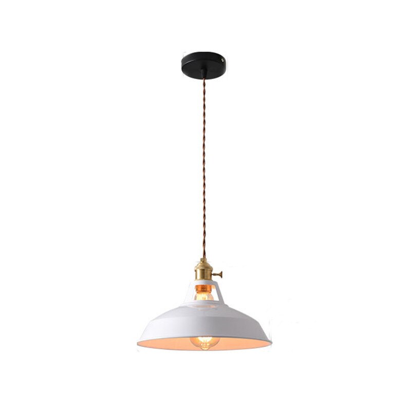 Jojo Lampe Suspension Luminaire Vintage. Métal. Noir/Blanc. Salle à Manger - Neutralighting