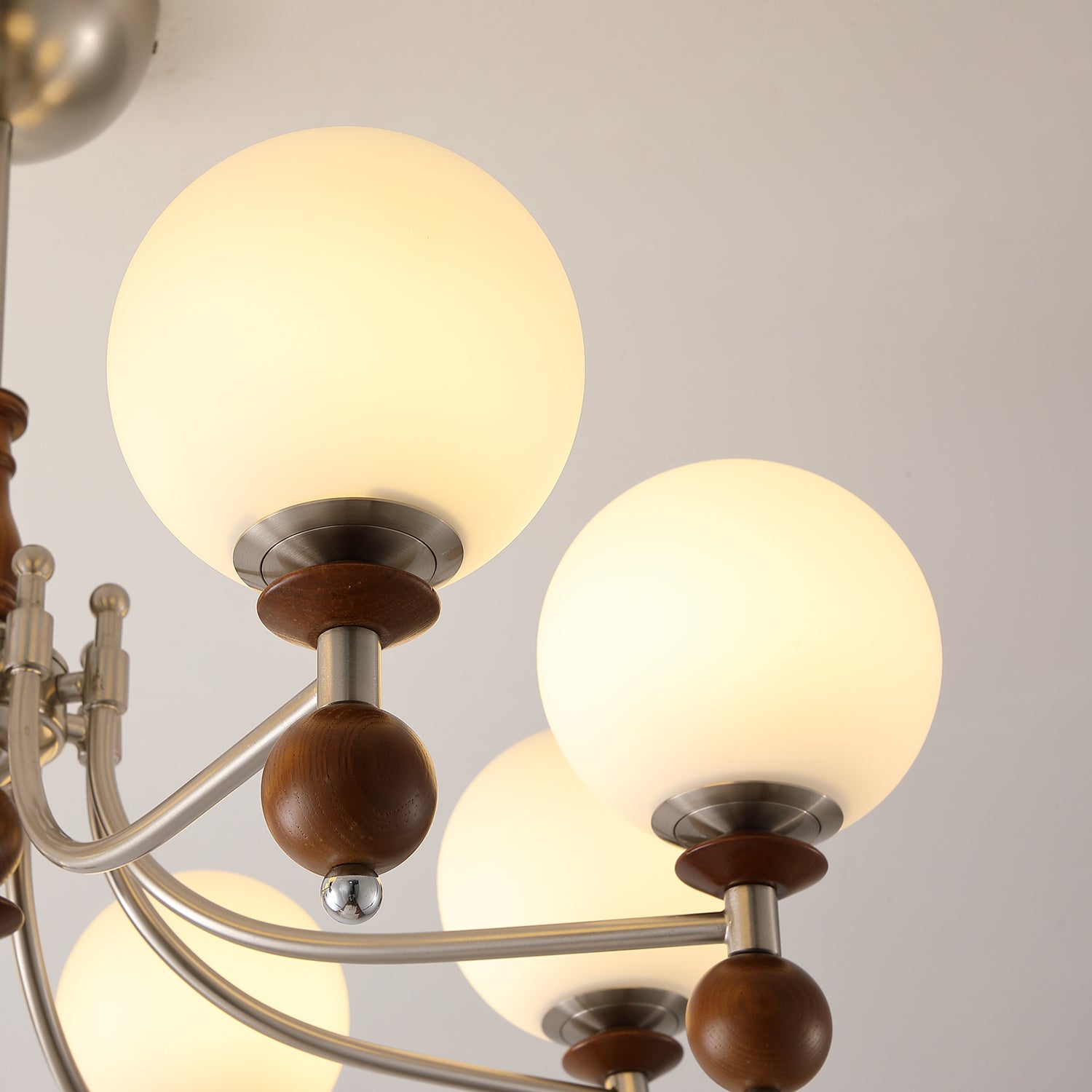 Retro Ellan Lustre Globe en Verre Poli - Neutralighting