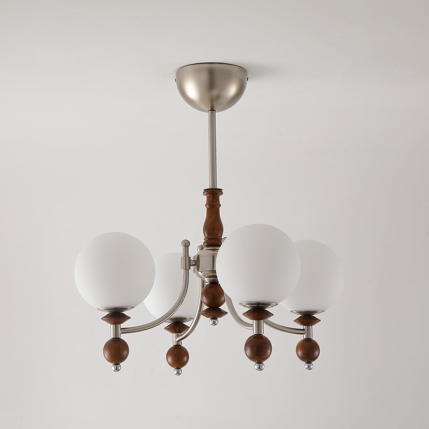 Retro Ellan Lustre Globe en Verre Poli - Neutralighting