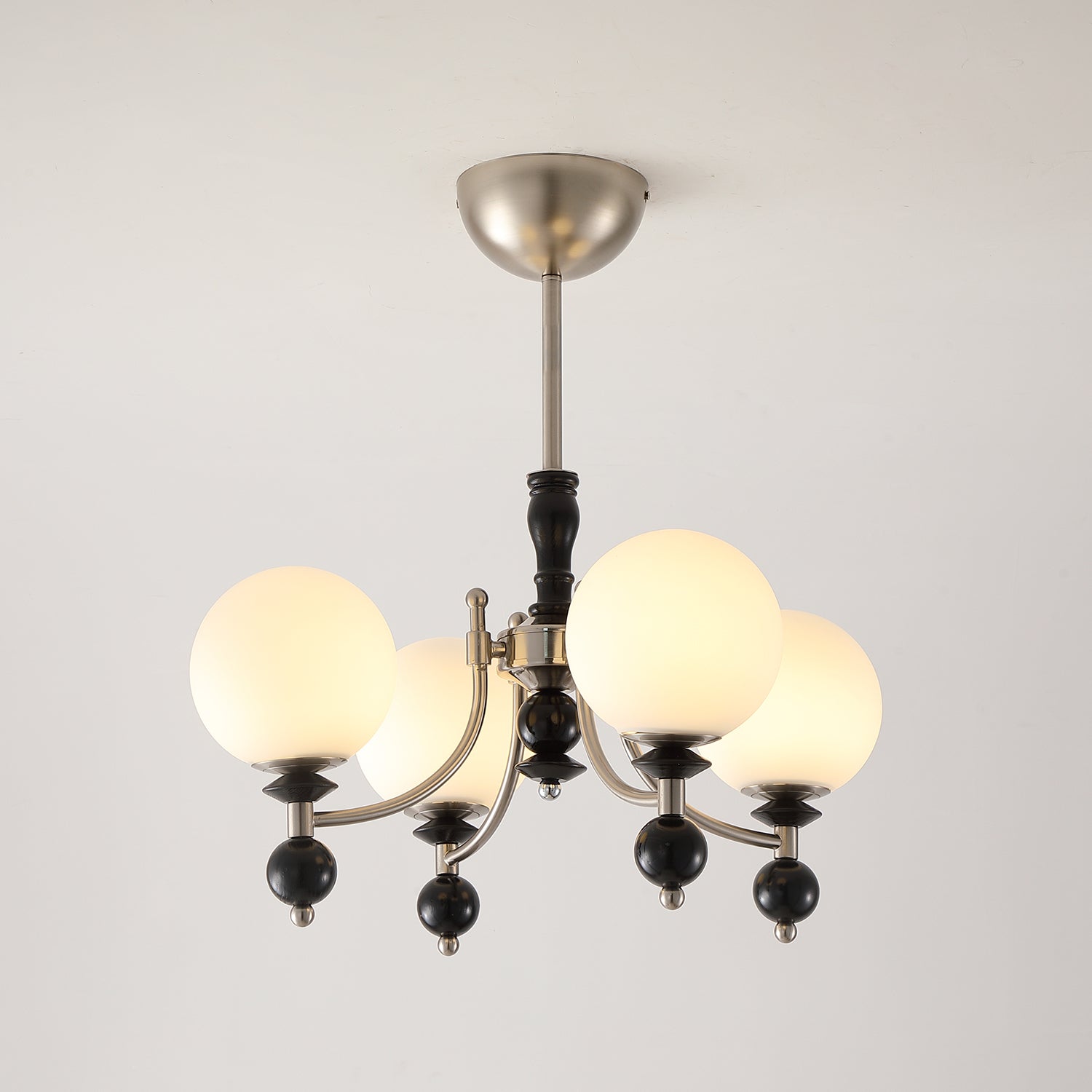 Retro Ellan Lustre Globe en Verre Poli - Neutralighting