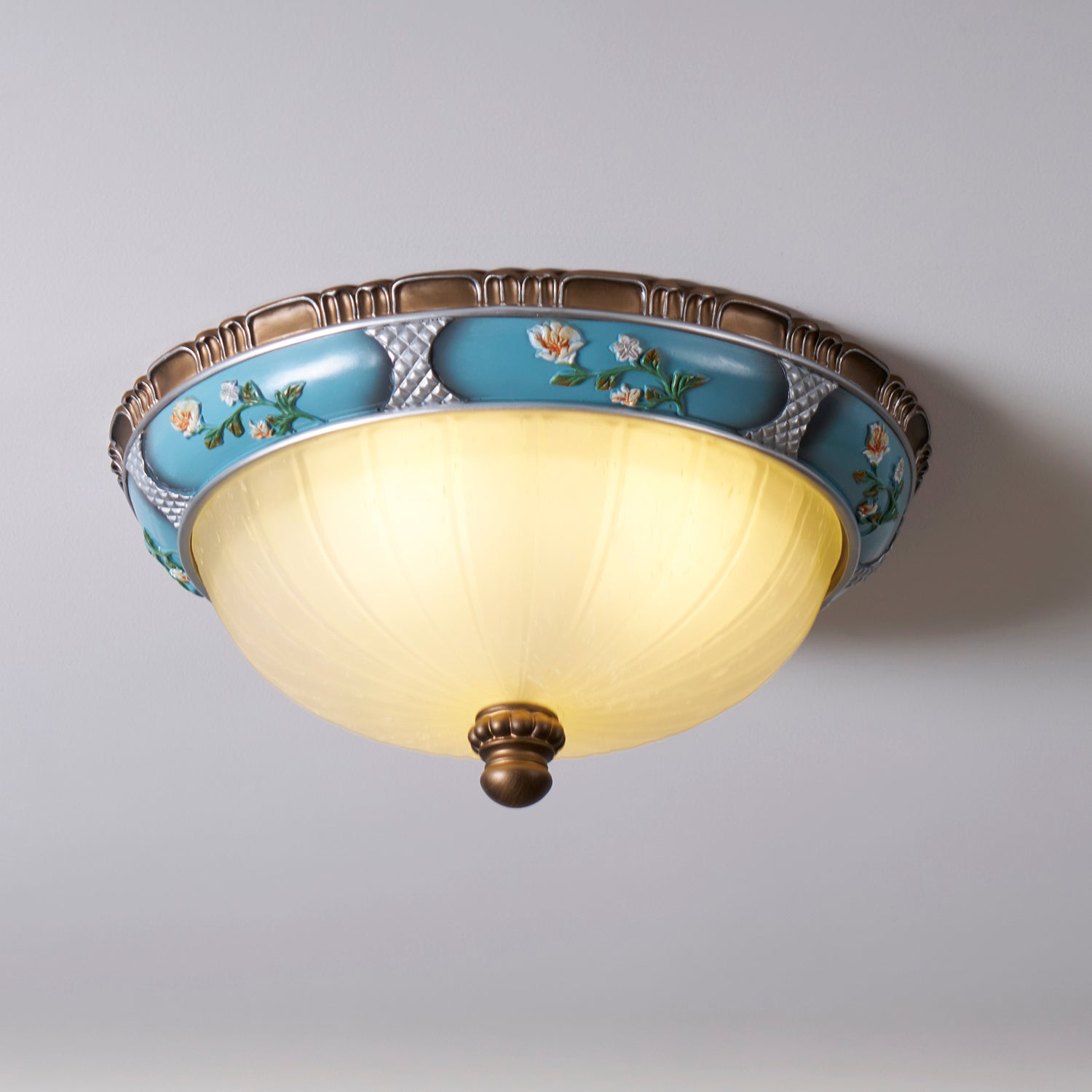 Solara Plafonnier Floral Encastré Vintage - Neutralighting