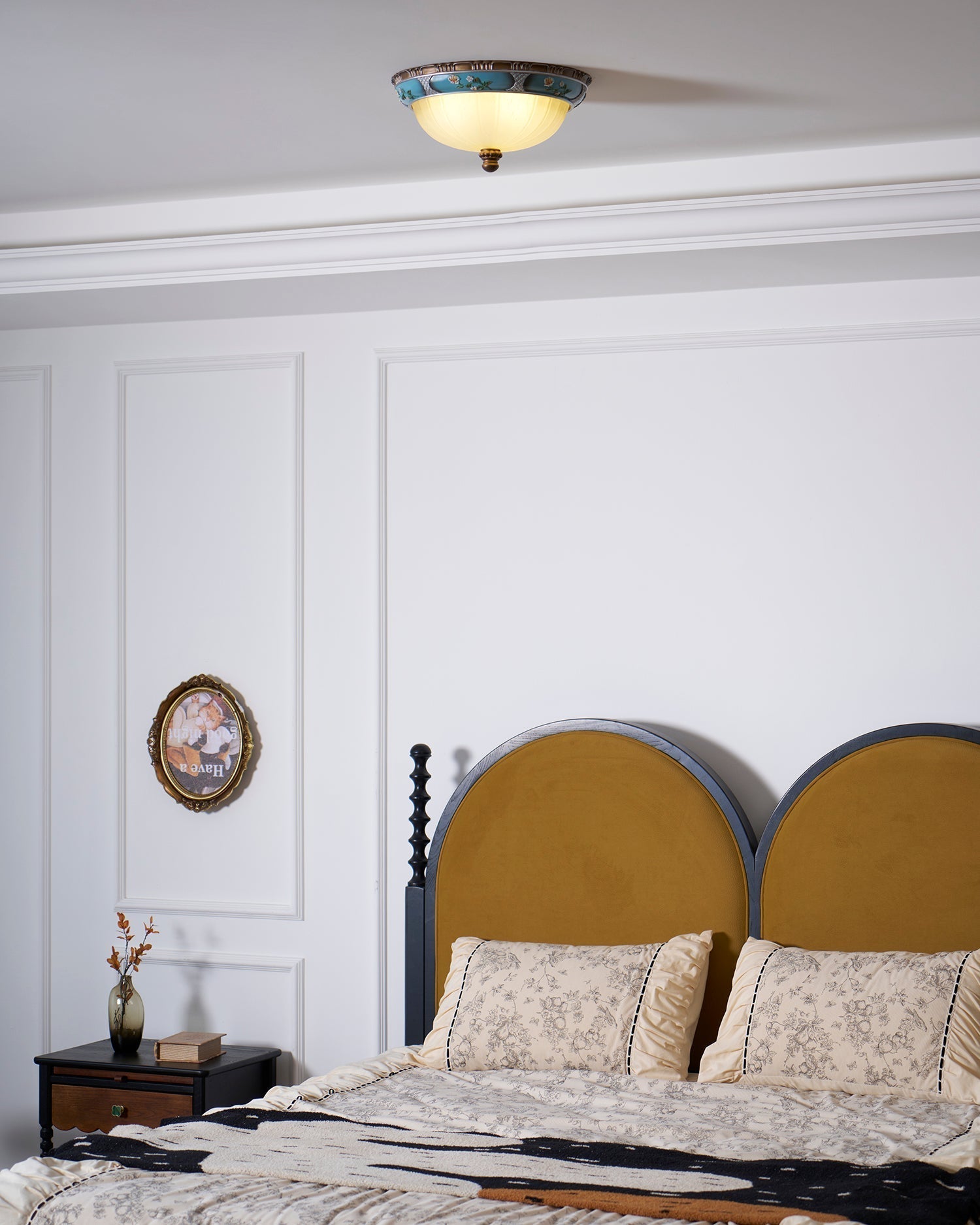 Solara Plafonnier Floral Encastré Vintage - Neutralighting