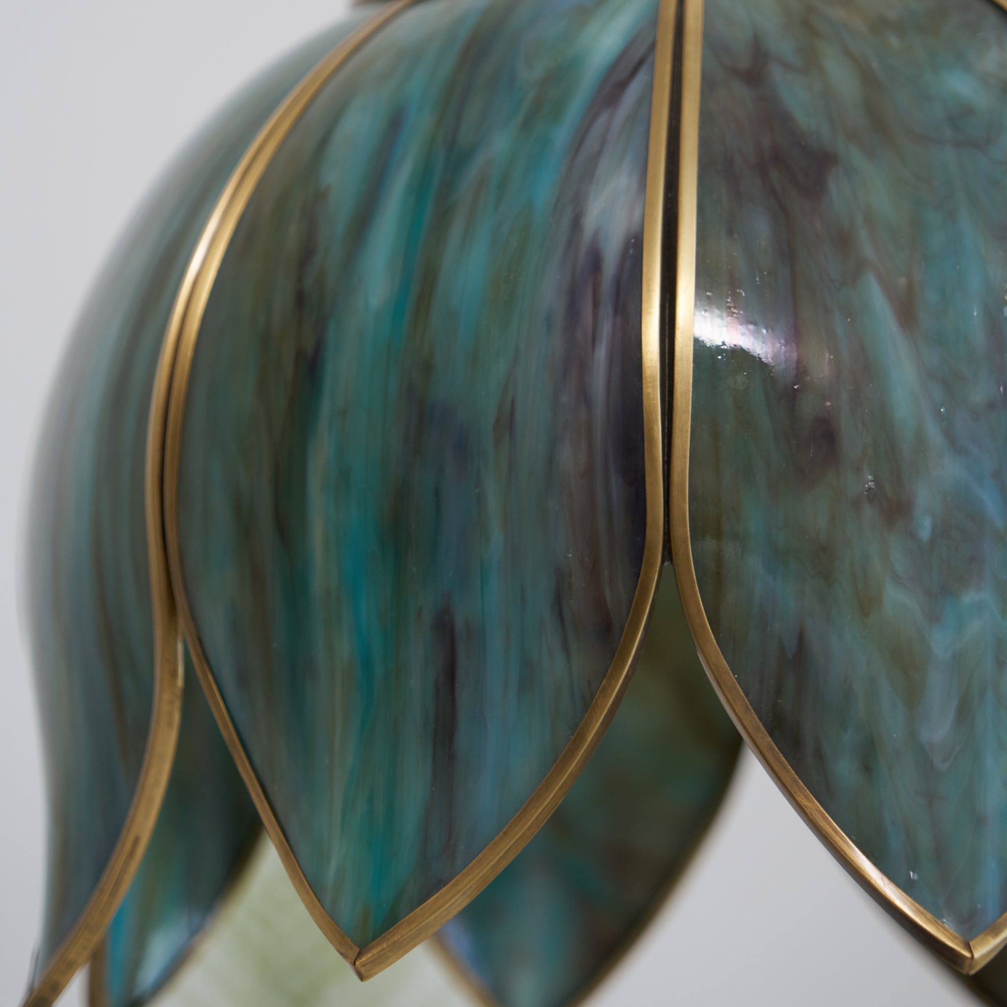 Eraeora Vintage Retro Metal Glass Pendant Lamp - Lamp Copper