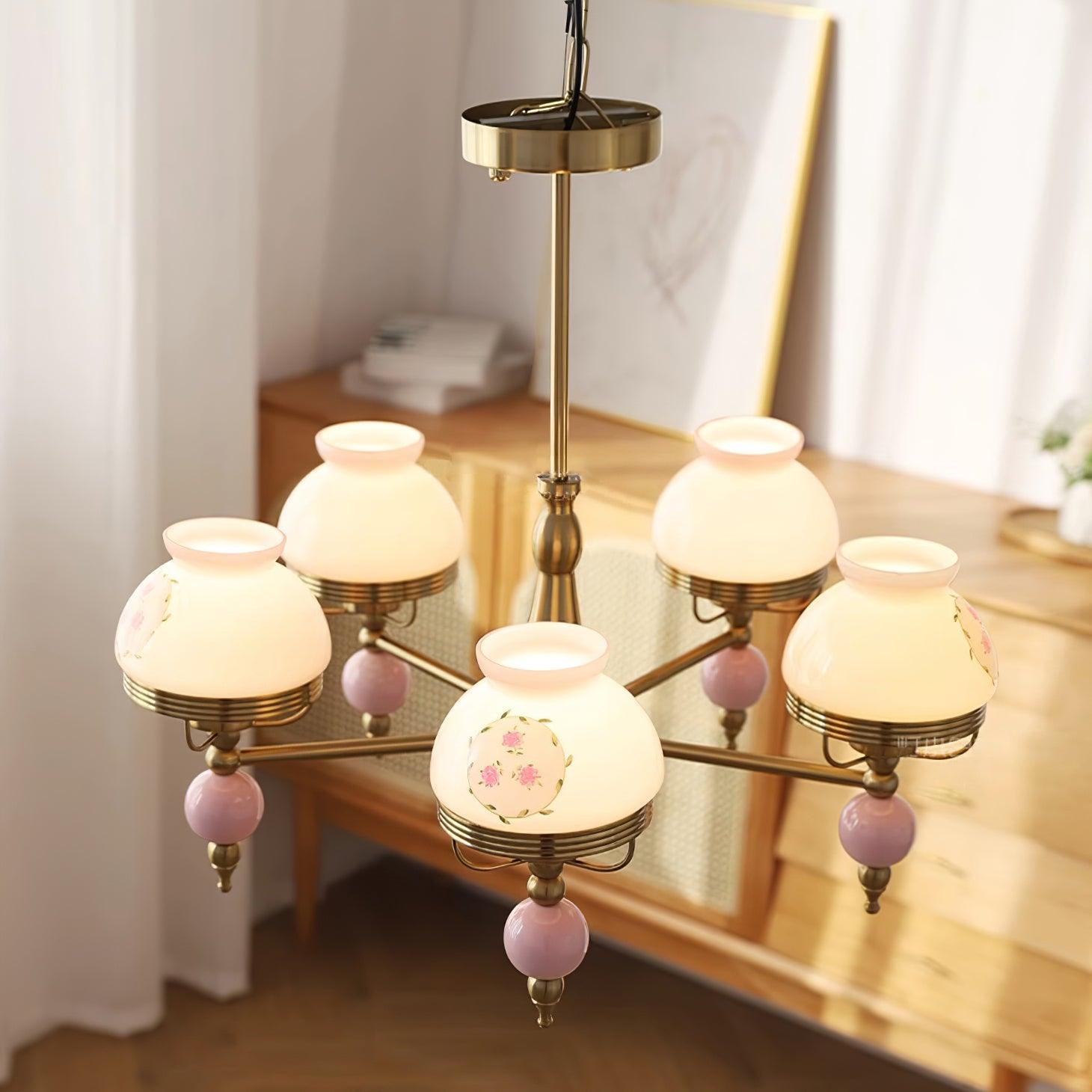 Sylvace Lustre en verre et luminaire pour salle à manger ou salon Vintage - Neutralighting