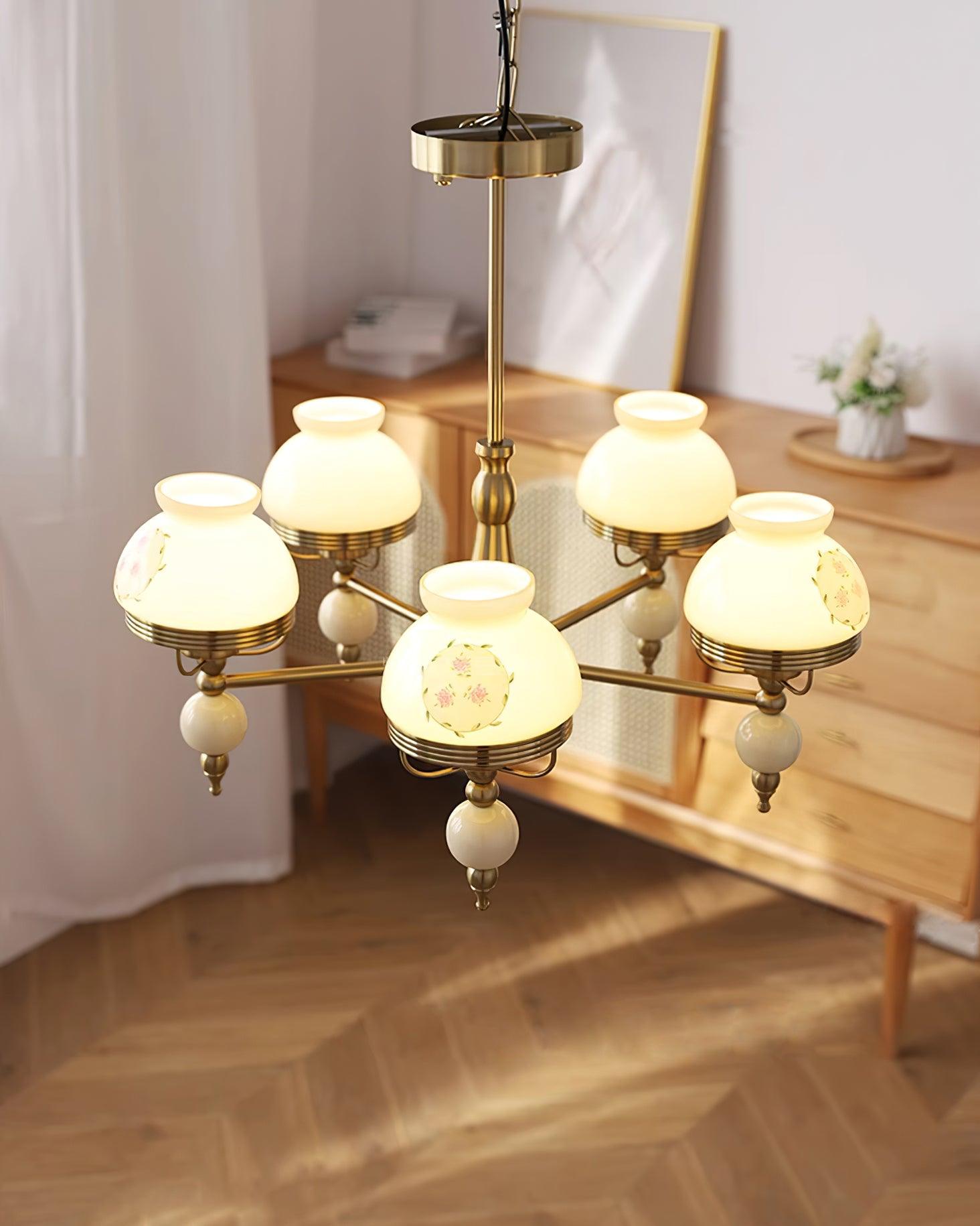 Sylvace Lustre en verre et luminaire pour salle à manger ou salon Vintage - Neutralighting