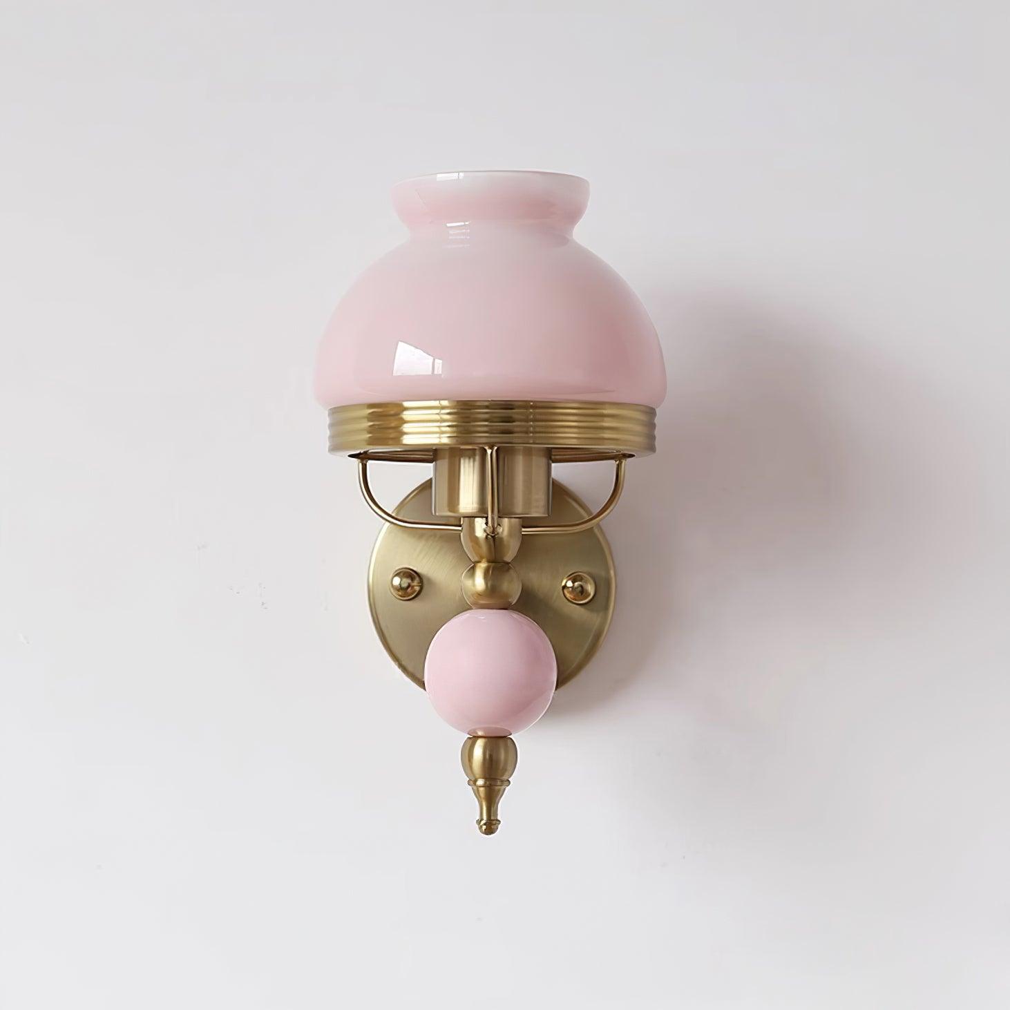 Tessan Applique murale en verre et lumière pour chambre à coucher ou couloir rétro - Neutralighting