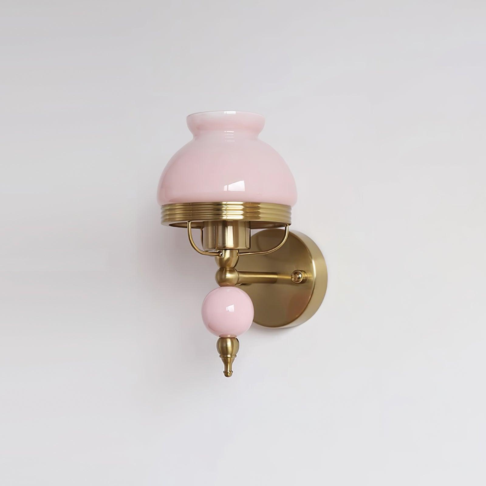 Tessan Applique murale en verre et lumière pour chambre à coucher ou couloir rétro - Neutralighting