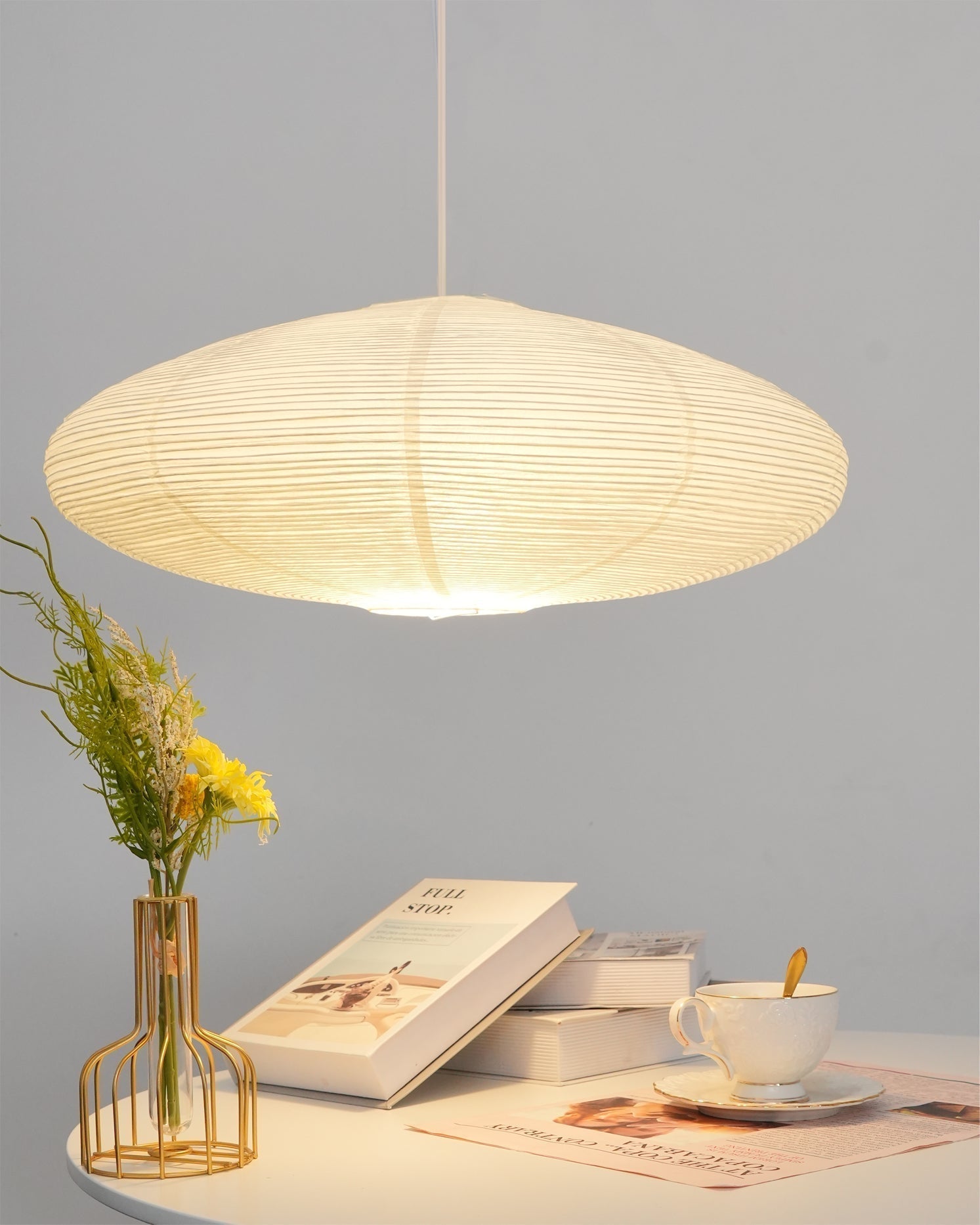 Orba Lampe Pendante en Papier Washi 15A - Neutralighting