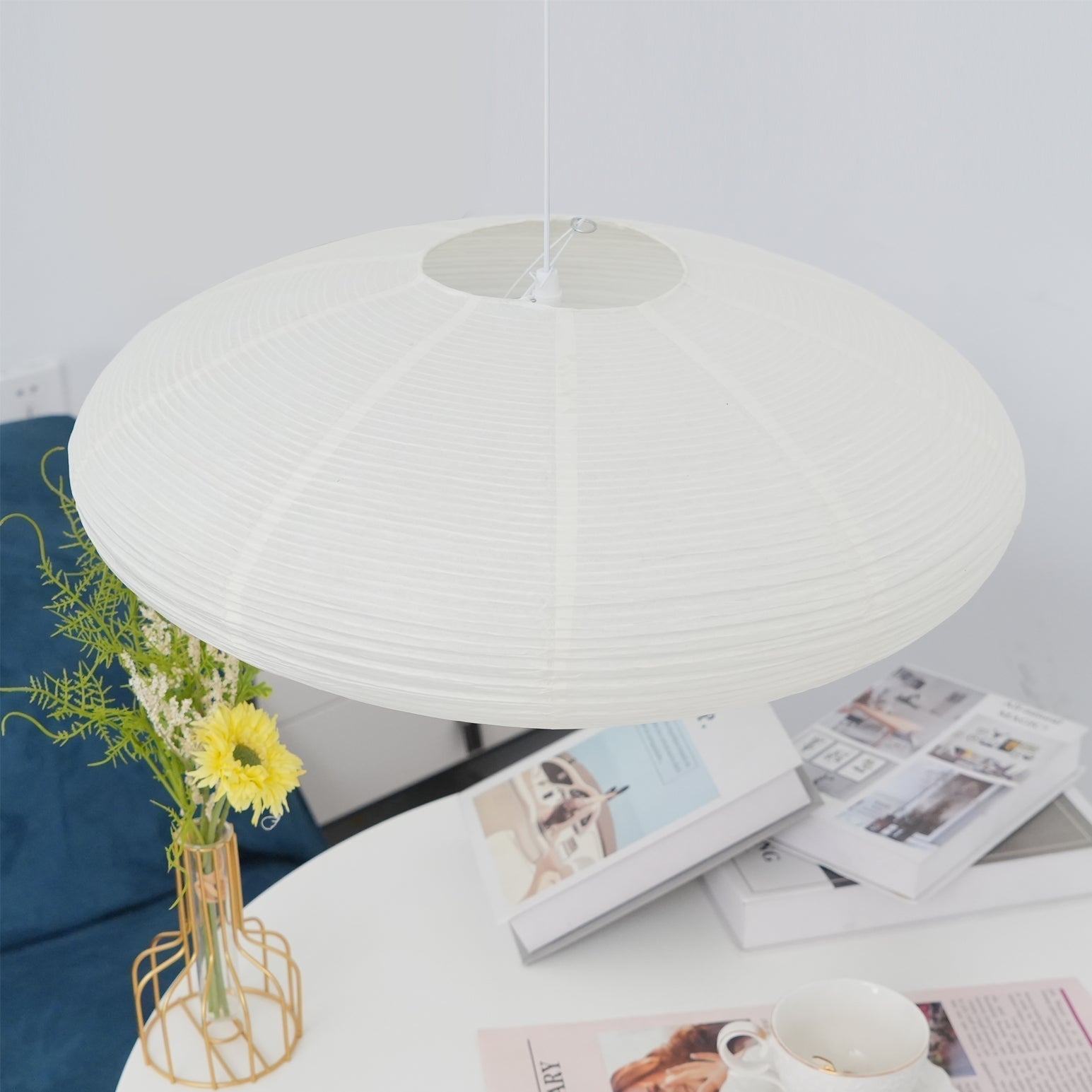 Orba Lampe Pendante en Papier Washi 15A - Neutralighting