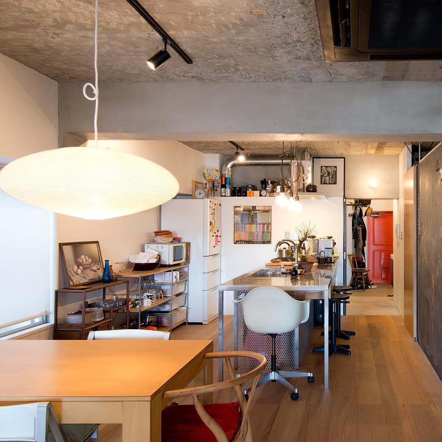 Lustra Suspension en Papier pour Salon - Neutralighting