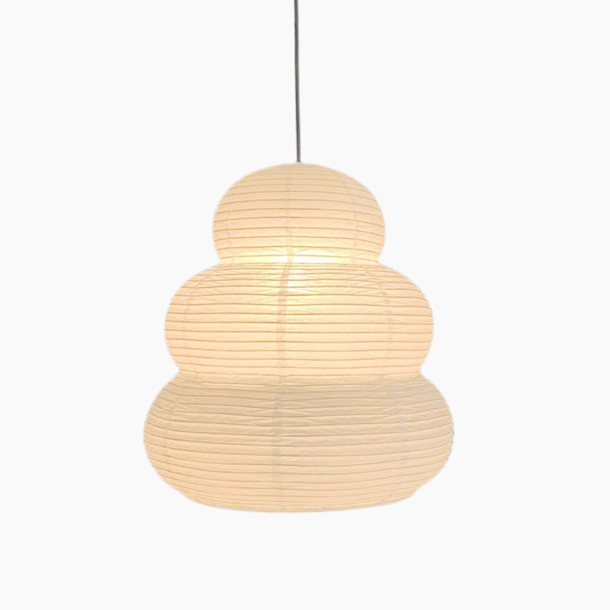 Gemma Modern Paper Pendant Light - Neutralighting