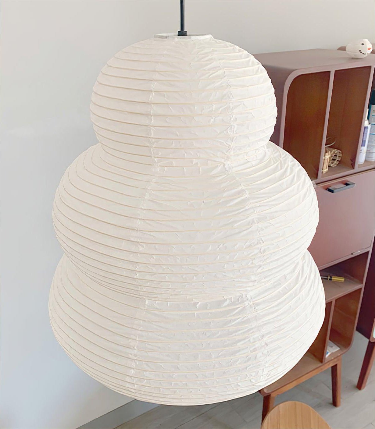 Gemma Modern Paper Pendant Light - Neutralighting