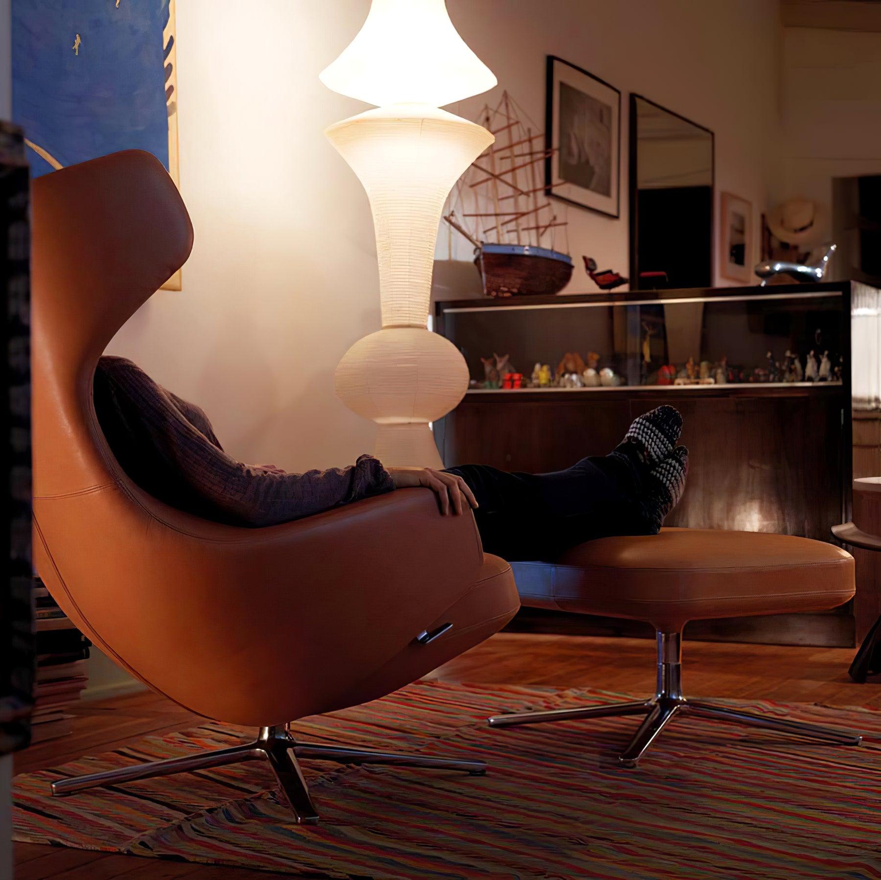 Lustra Suspension Luminaire Papier Washi E pour Salon - Neutralighting