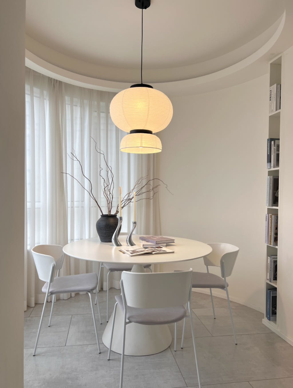 Tessire Lampe Suspendue Scandinave en Papier - Neutralighting