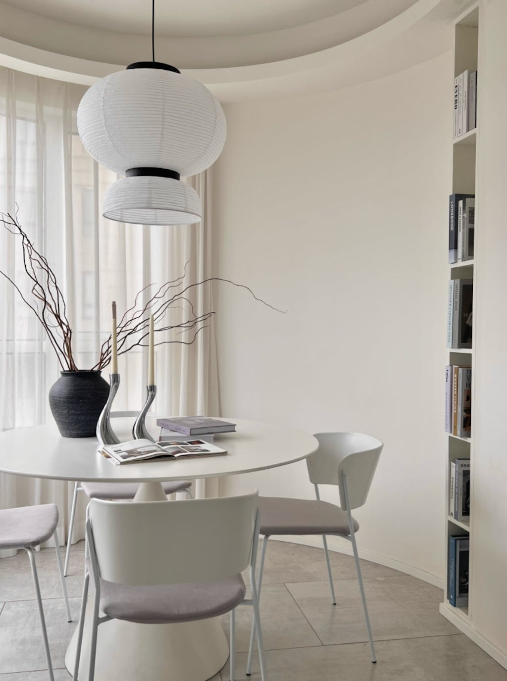 Tessire Lampe Suspendue Scandinave en Papier - Neutralighting