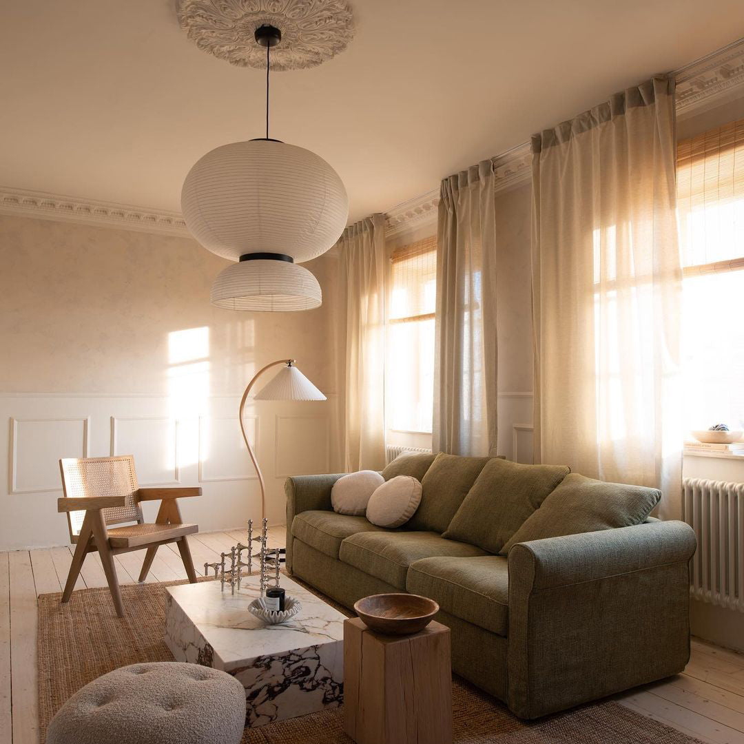 Tessire Lampe Suspendue Scandinave en Papier - Neutralighting