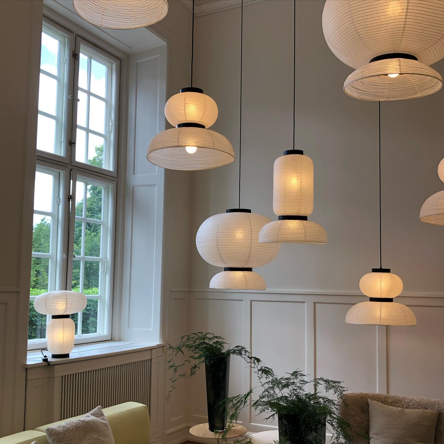 Tessire Lampe Suspendue Scandinave en Papier - Neutralighting