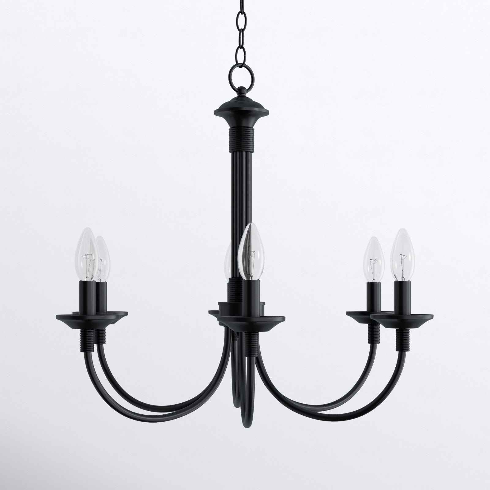 Vecarisra Vintage Industrial Metal Chandelier - Lamp Copper