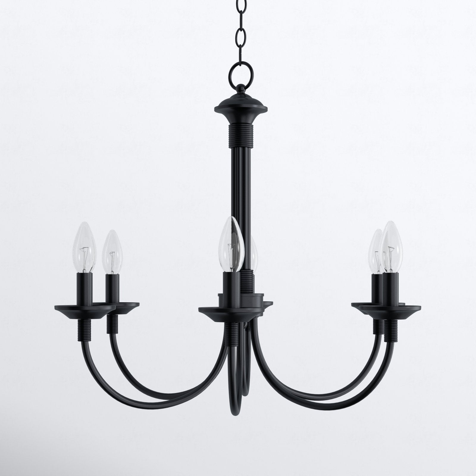 Vecarisra Vintage Industrial Metal Chandelier - Lamp Copper