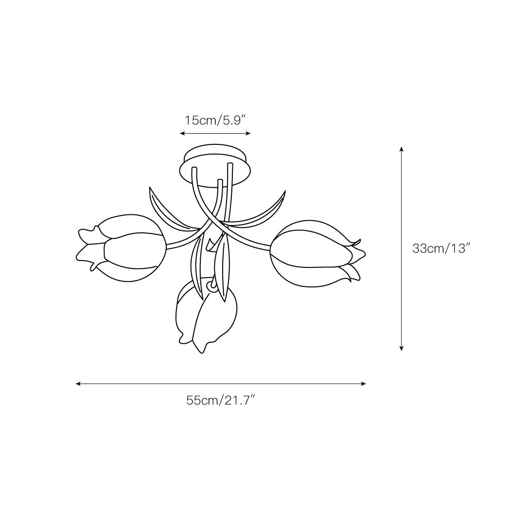 Armarila Lampe de Plafond Métal Créativité Individuelle - Neutralighting