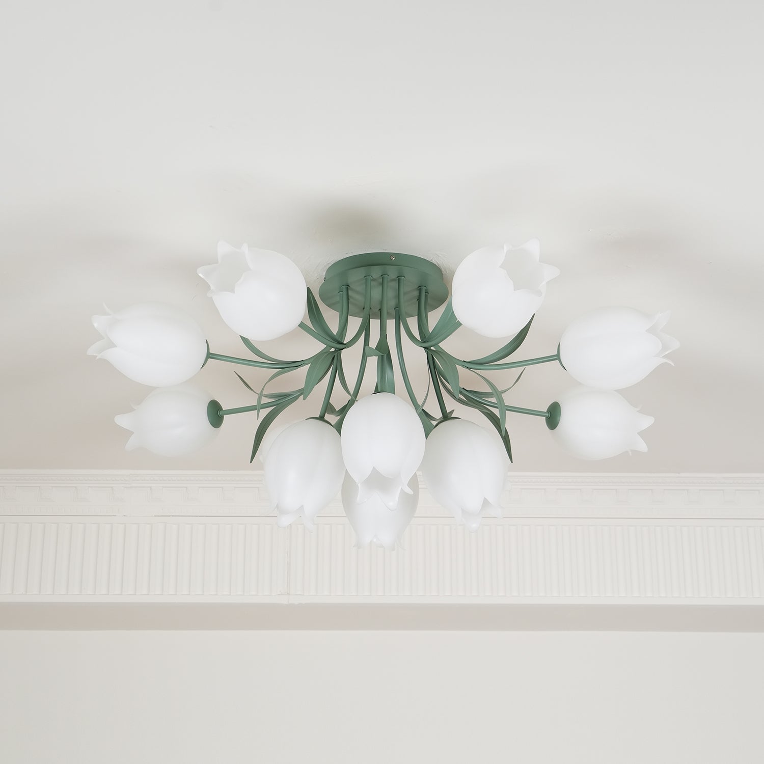 Tulip Plafonnier Led fleur