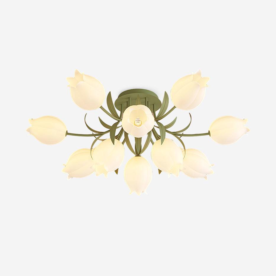 Tulip Plafonnier Led fleur