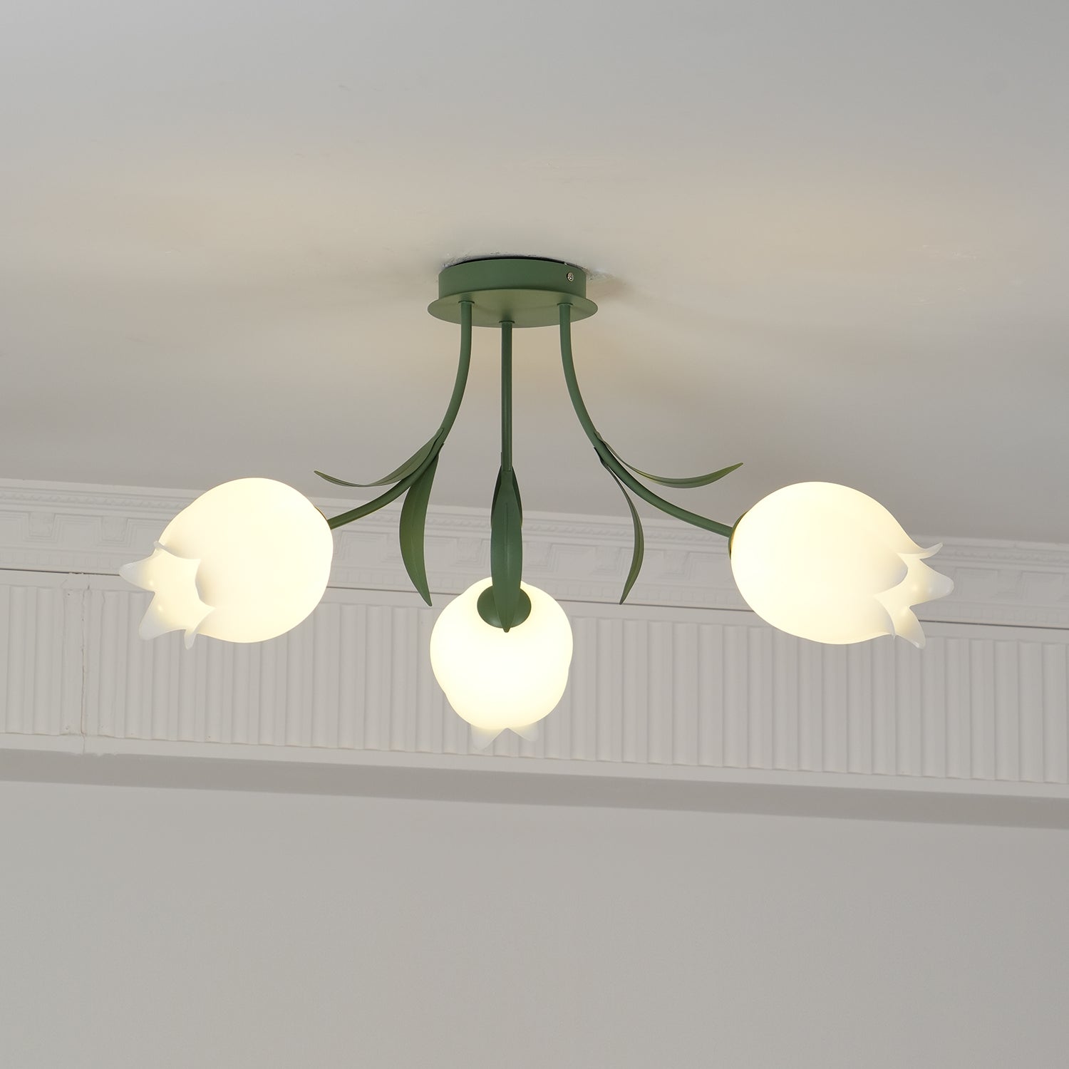 Tulip Plafonnier Led fleur