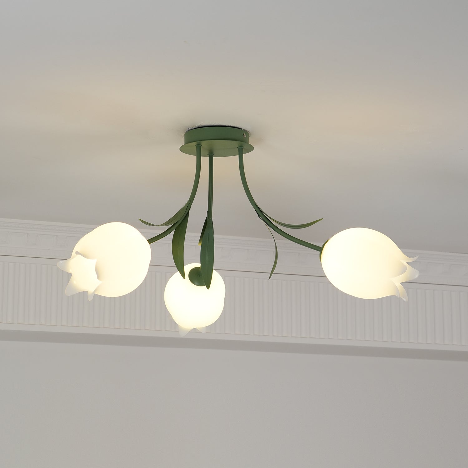 Tulip Plafonnier Led fleur