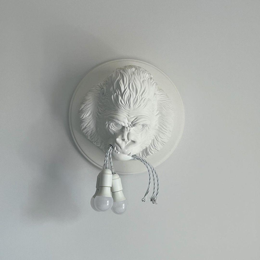 Veleda Applique Murale en Résine Premium Élégance - Neutralighting