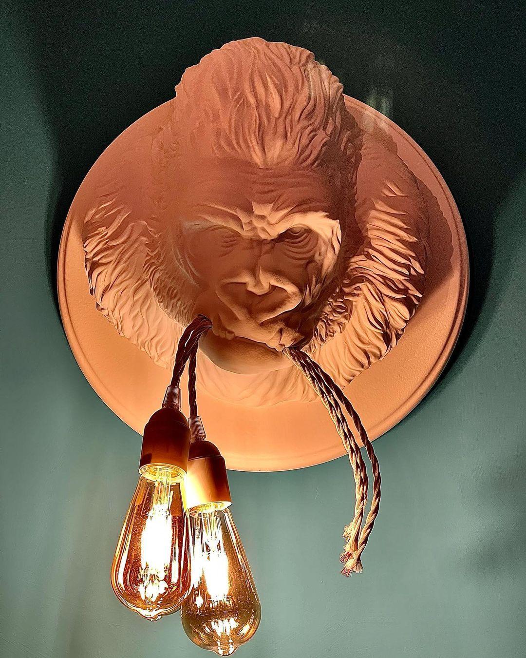 Veleda Applique Murale en Résine Premium Élégance - Neutralighting