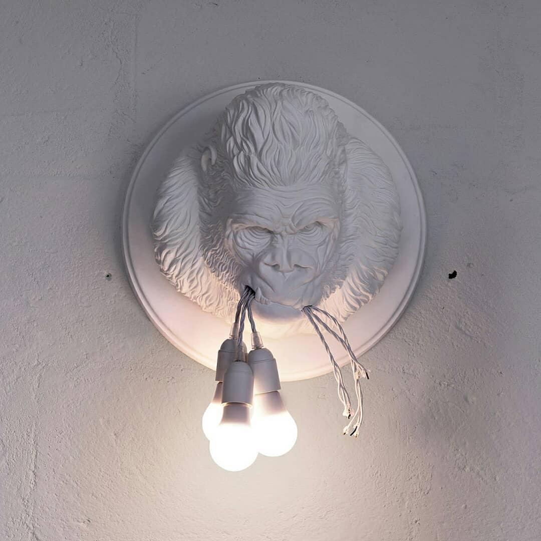 Veleda Applique Murale en Résine Premium Élégance - Neutralighting