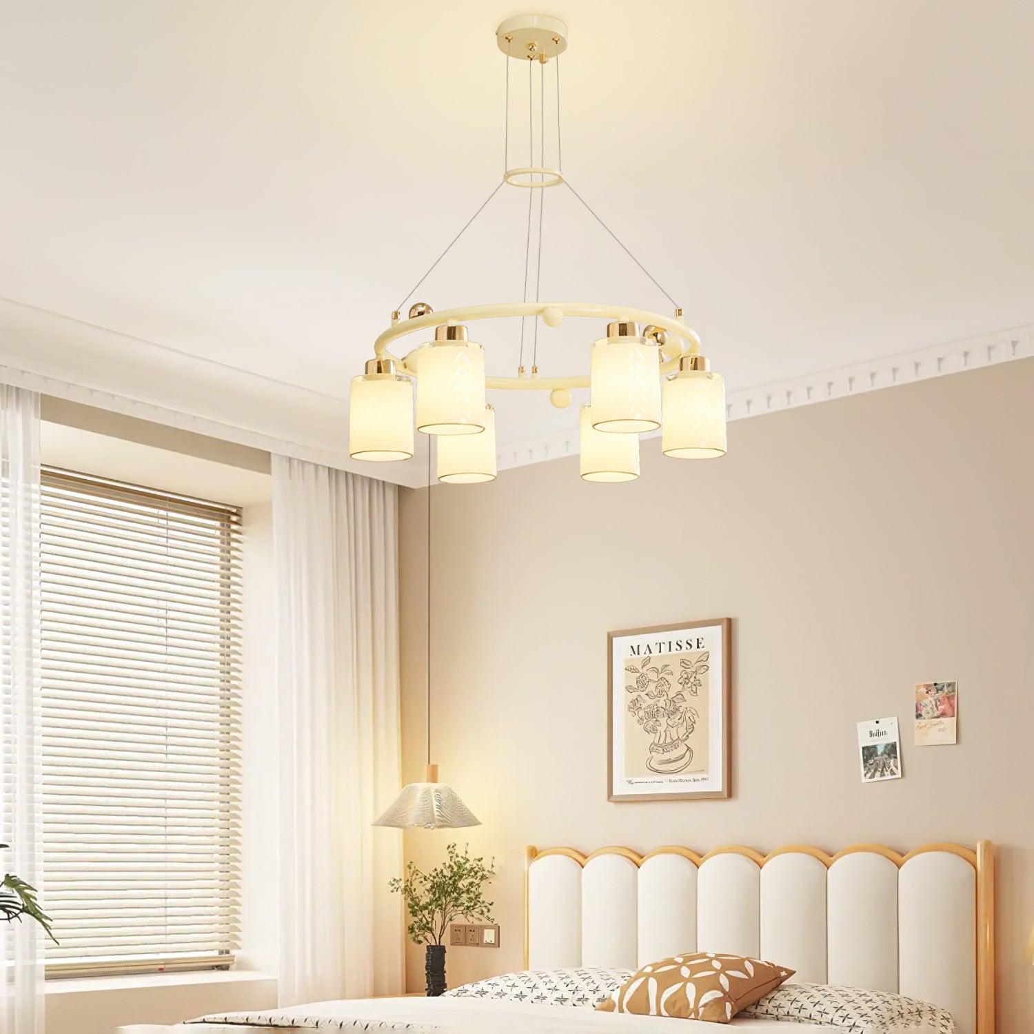 Alsile Style Japandi Verre Lustre - Neutralighting