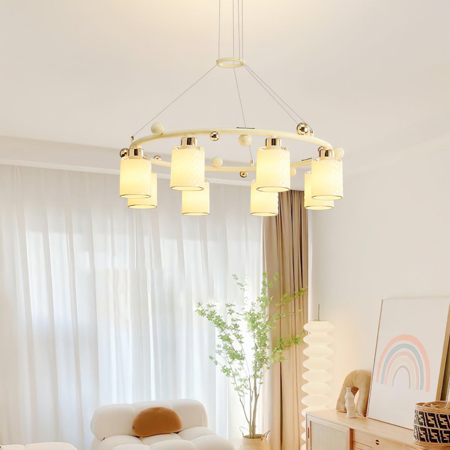Alsile Style Japandi Verre Lustre - Neutralighting