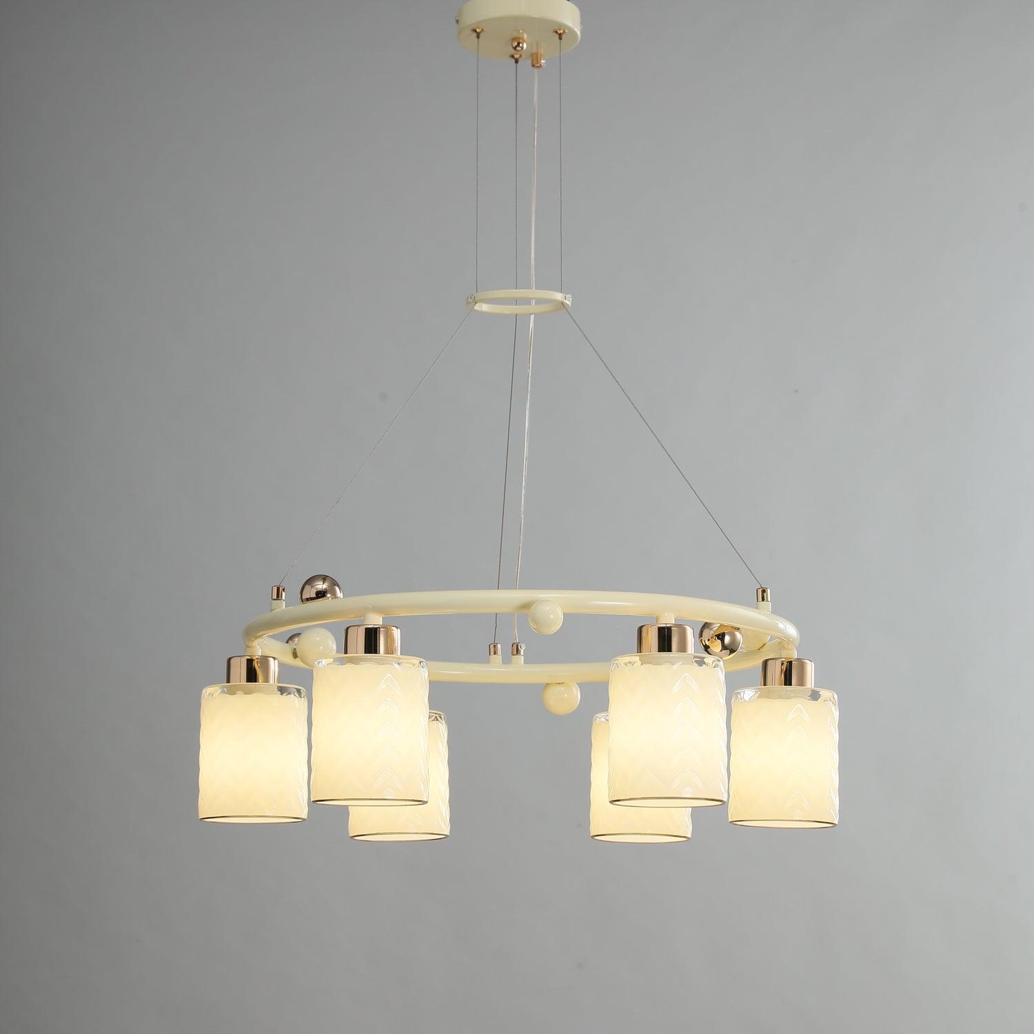 Alsile Style Japandi Verre Lustre - Neutralighting