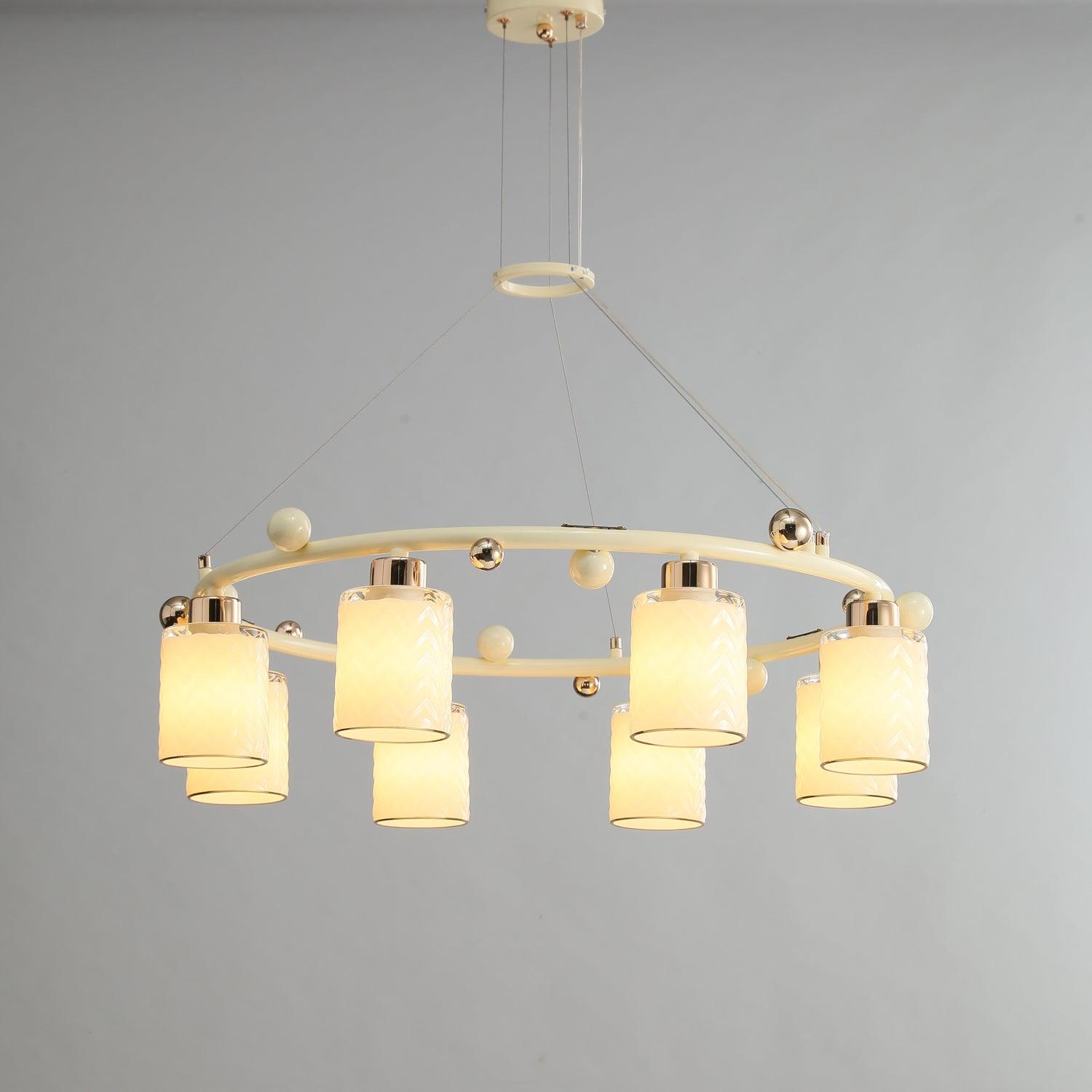 Alsile Style Japandi Verre Lustre - Neutralighting