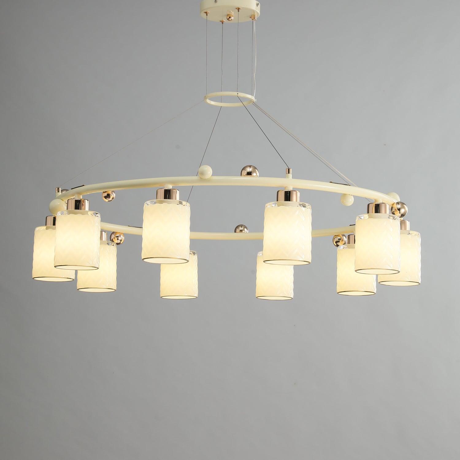 Alsile Style Japandi Verre Lustre - Neutralighting